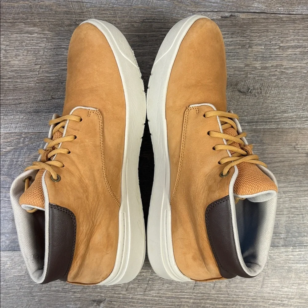 TIMBERLAND Baskets Seneca Bay Chukka A5S4Z Wheat Nubuck Size 10.5